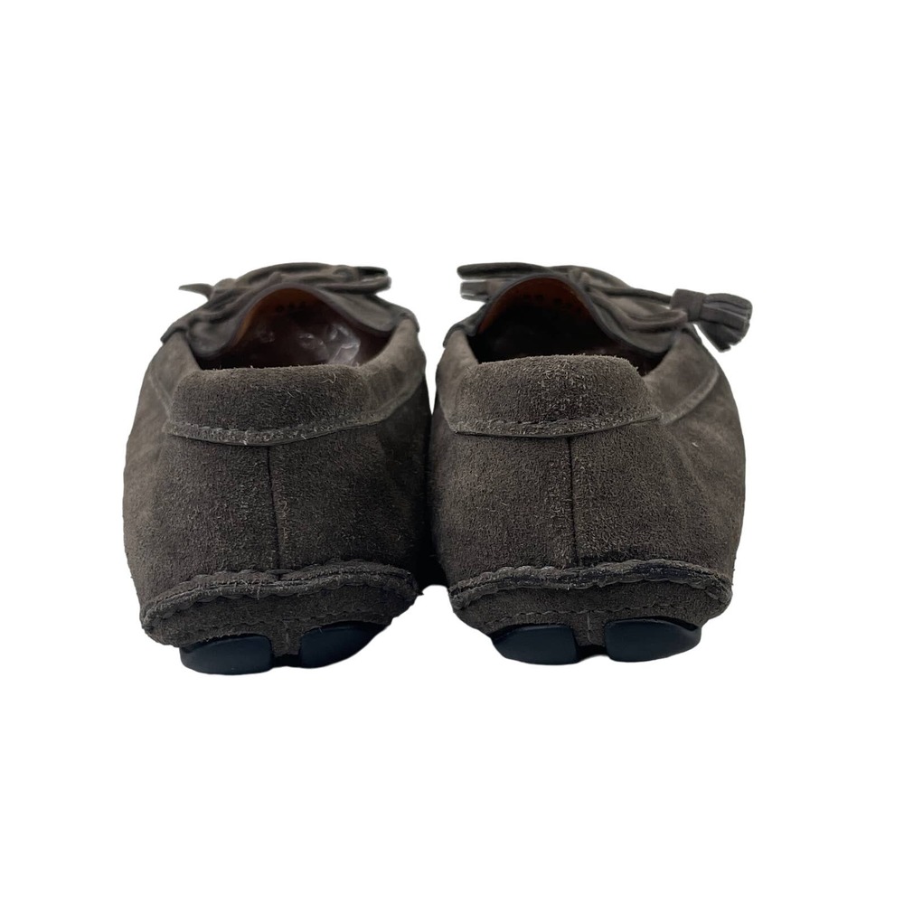 Prada Suede Bow Loafer Shoes 37 | US 7 - Picture 5 of 10